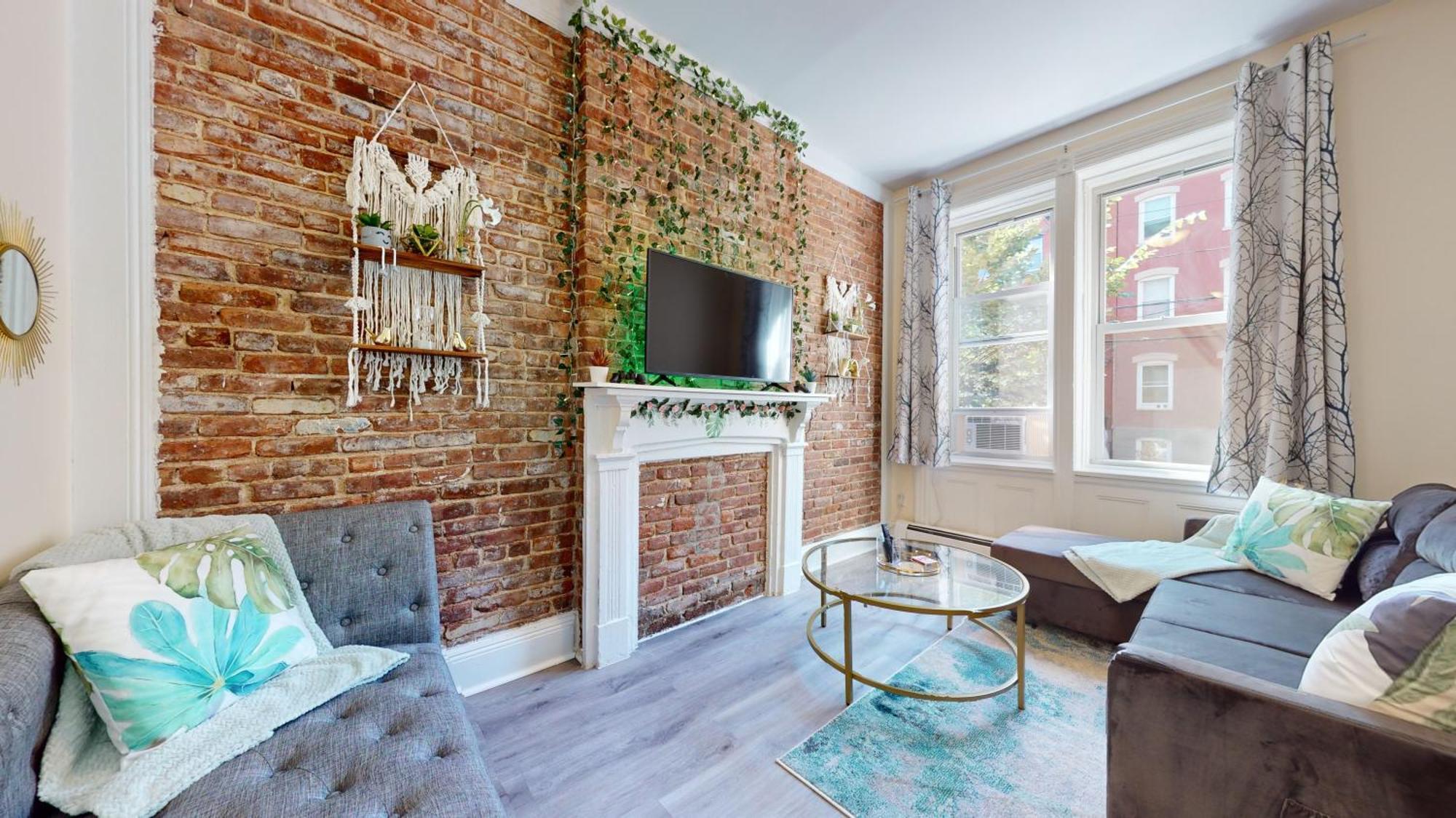 Апартаменты Minutes To Nyc Sleeps 5 Хобокен Экстерьер фото