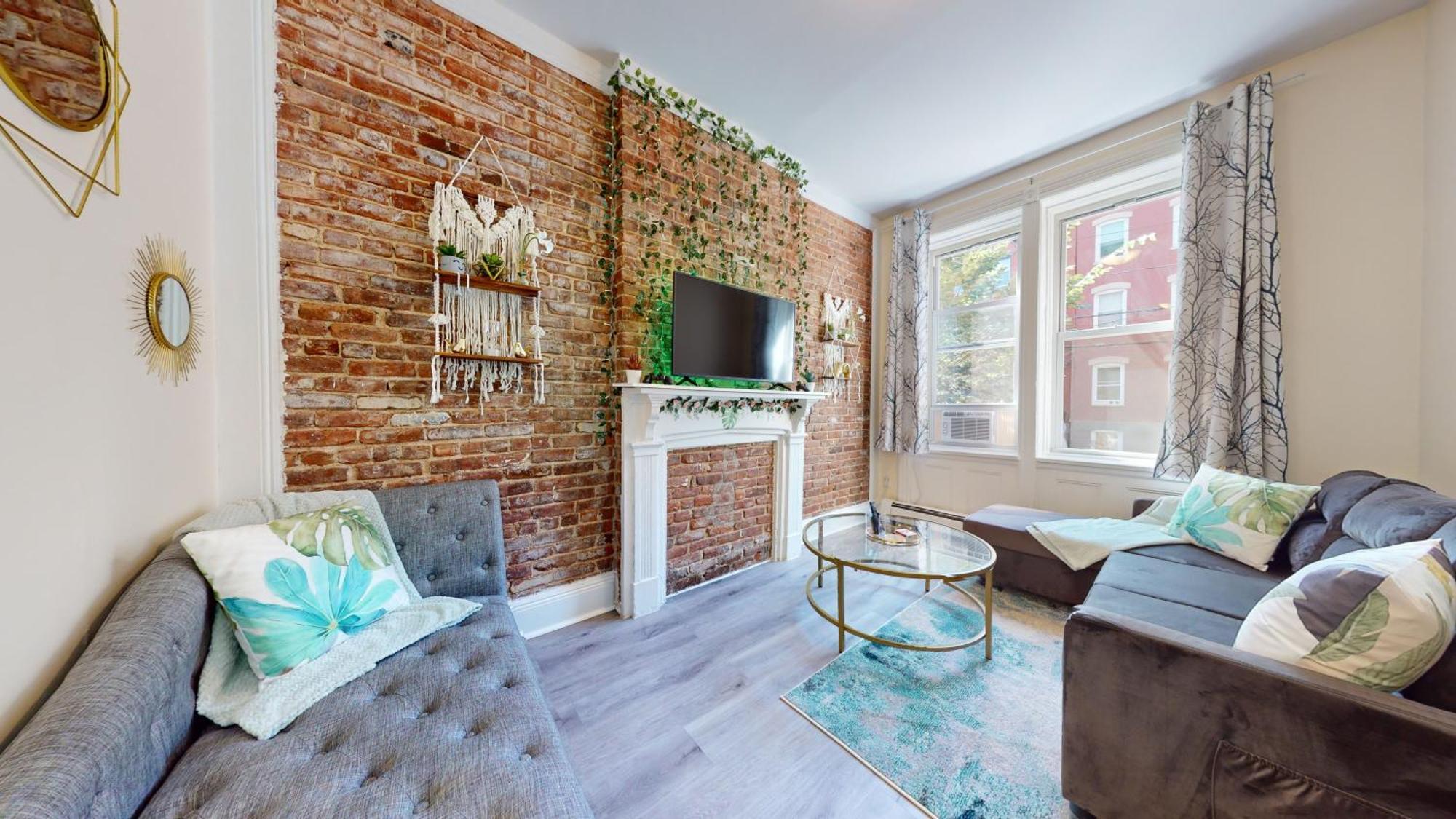 Апартаменты Minutes To Nyc Sleeps 5 Хобокен Экстерьер фото